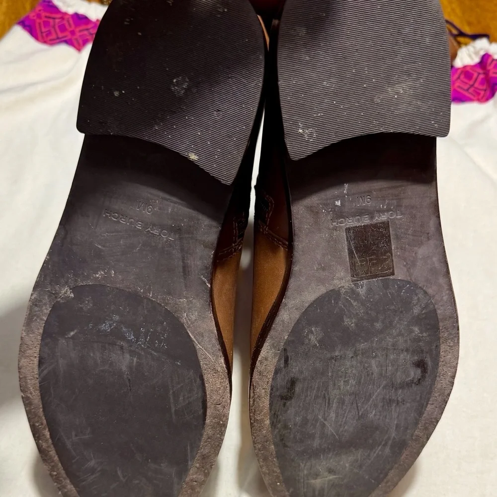🤎 Tory Burch “The Riding Boot” – Size 9 – EUC